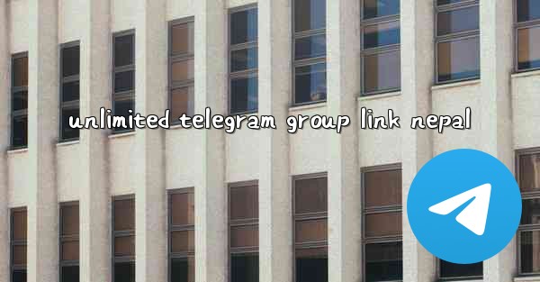 unlimited telegram group link nepal