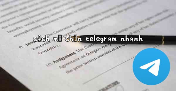 cách mở chặn telegram nhanh