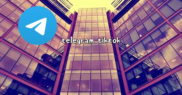 telegram tiktok