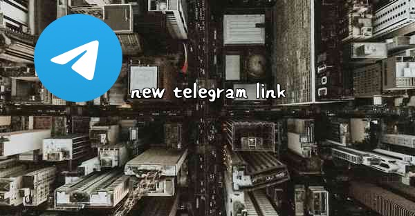new telegram link