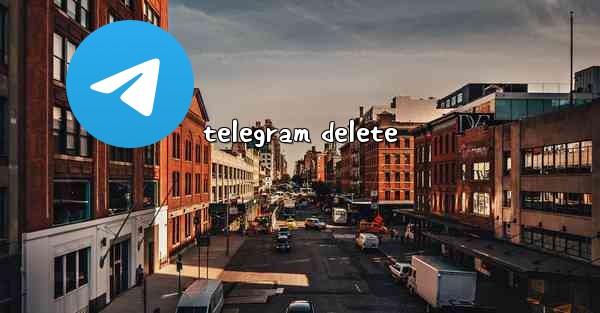 telegram delete