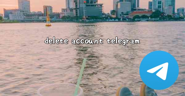 delete account telegram