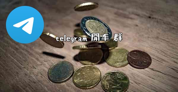 telegram 開车 群