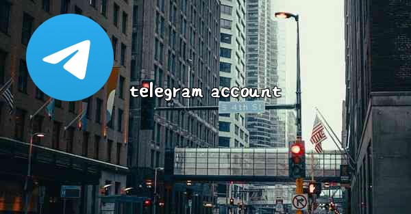 telegram account