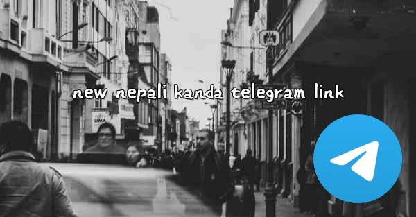 new nepali kanda telegram link