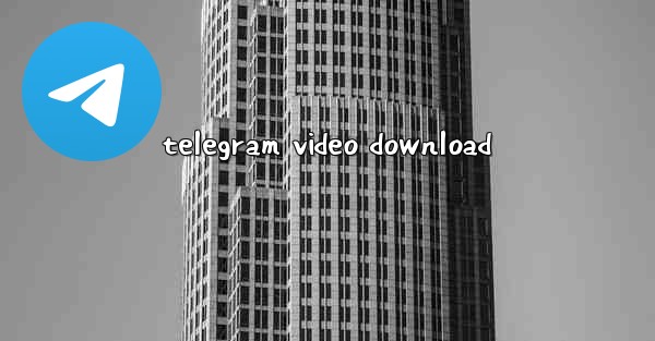 telegram video download