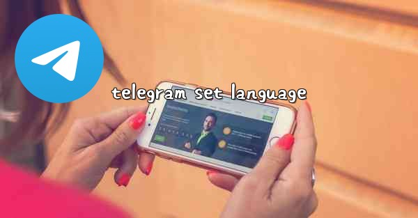 telegram set language