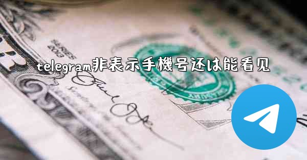 telegram非表示手機号还は能看见