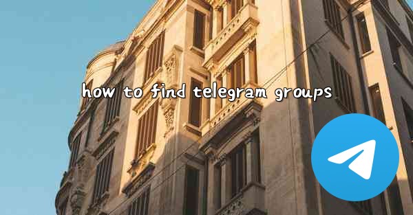 how to find telegram groups