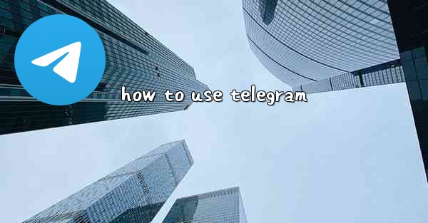 how to use telegram