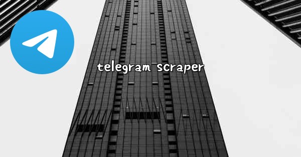 telegram scraper