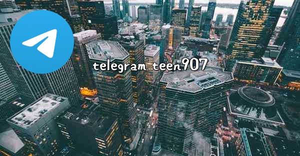 telegram teen907