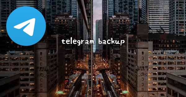 telegram backup
