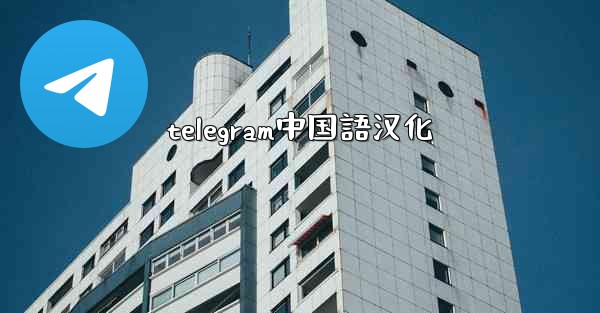 telegram中国語汉化