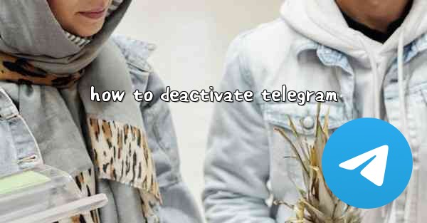 how to deactivate telegram