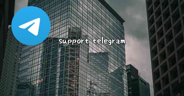 support telegram