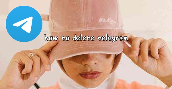 how to delete telegram