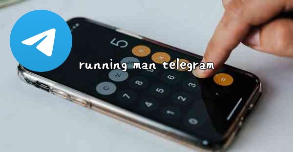 running man telegram