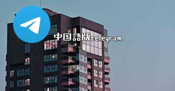 中国語版telegram
