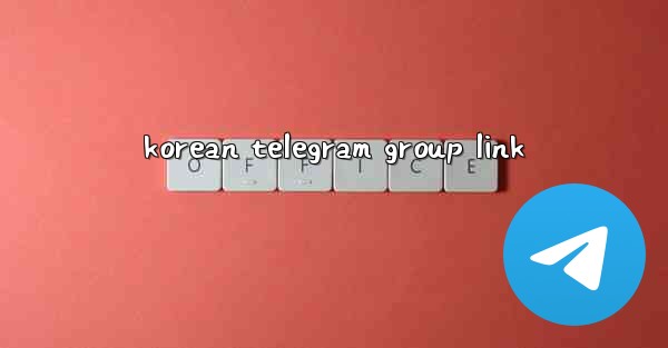 korean telegram group link