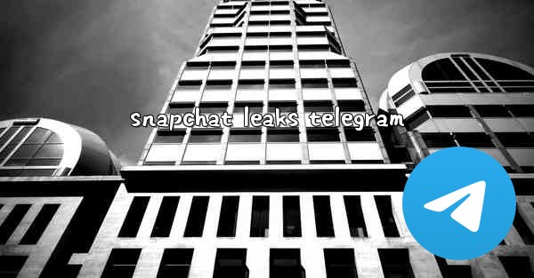 snapchat leaks telegram