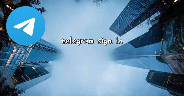 telegram sign in
