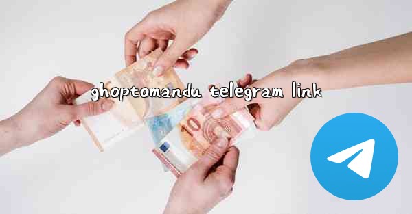 ghoptomandu telegram link