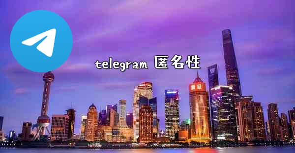telegram 匿名性