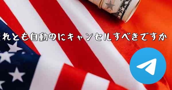 紙飛行機は自分でキャンセルするべきですかそれとも自動のにキャンセルすべきですか