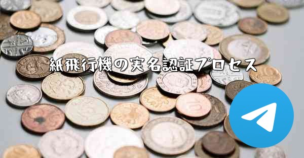紙飛行機の実名認証プロセス
