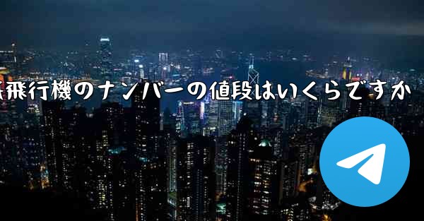 紙飛行機のナンバーの値段はいくらですか