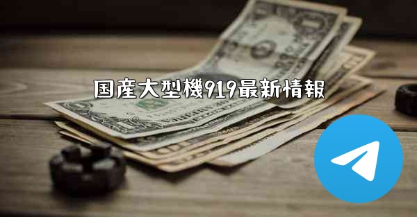 国産大型機919最新情報