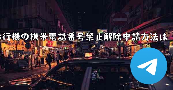 紙飛行機の携帯電話番号禁止解除申請方法は