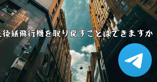 ログアウトした後紙飛行機を取り戻すことはできますか