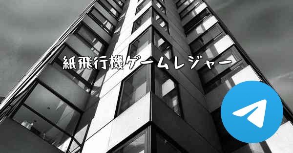 紙飛行機ゲームレジャー