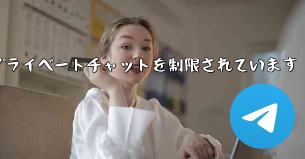 紙飛行機はアクティブなプライベートチャットを制限されています