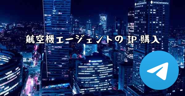 航空機エージェントの IP 購入