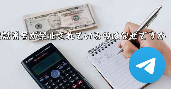 Paper Plane の携帯電話番号が禁止されているのはなぜですか