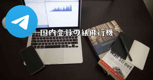 国内登録の紙飛行機
