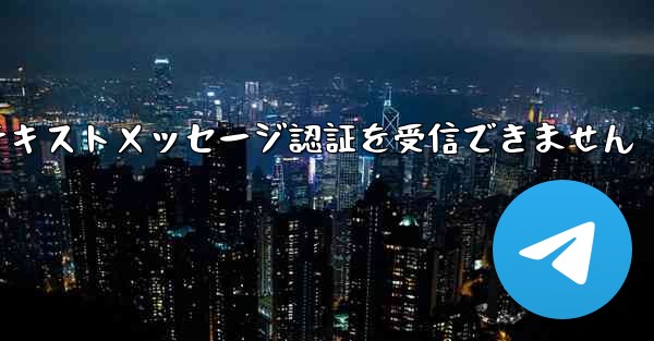 紙飛行機は海外のテキストメッセージ認証を受信できません