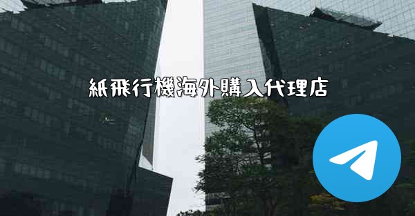 紙飛行機海外購入代理店