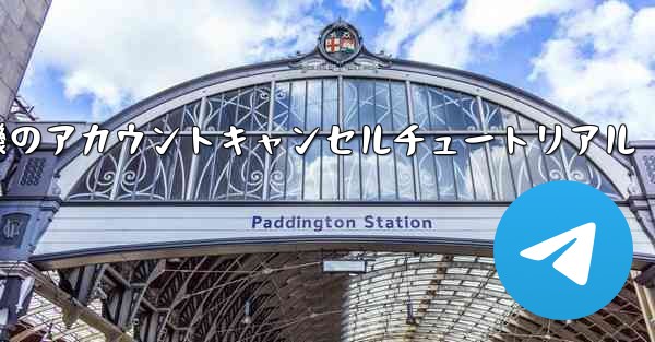 紙飛行機のアカウントキャンセルチュートリアル