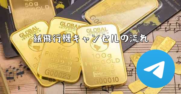 紙飛行機キャンセルの流れ