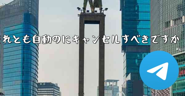 紙飛行機は自分でキャンセルするべきですかそれとも自動のにキャンセルすべきですか