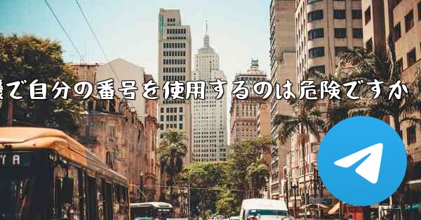 紙飛行機で自分の番号を使用するのは危険ですか