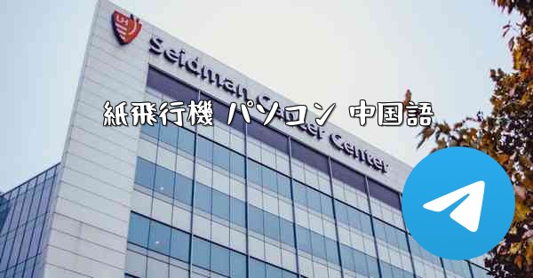 紙飛行機 パソコン 中国語