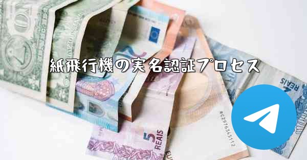紙飛行機の実名認証プロセス