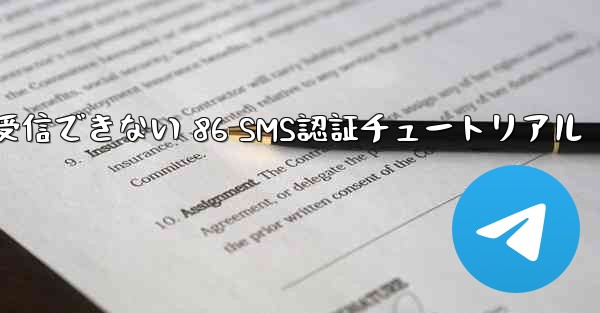 紙飛行機が受信できない 86 SMS認証チュートリアル