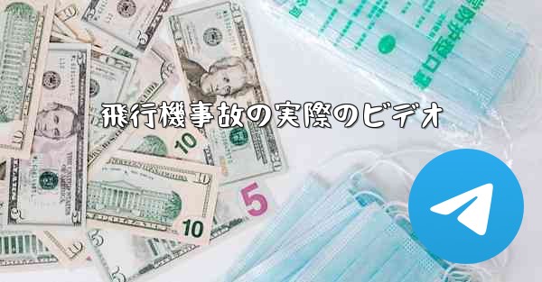 飛行機事故の実際のビデオ