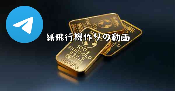 紙飛行機作りの動画